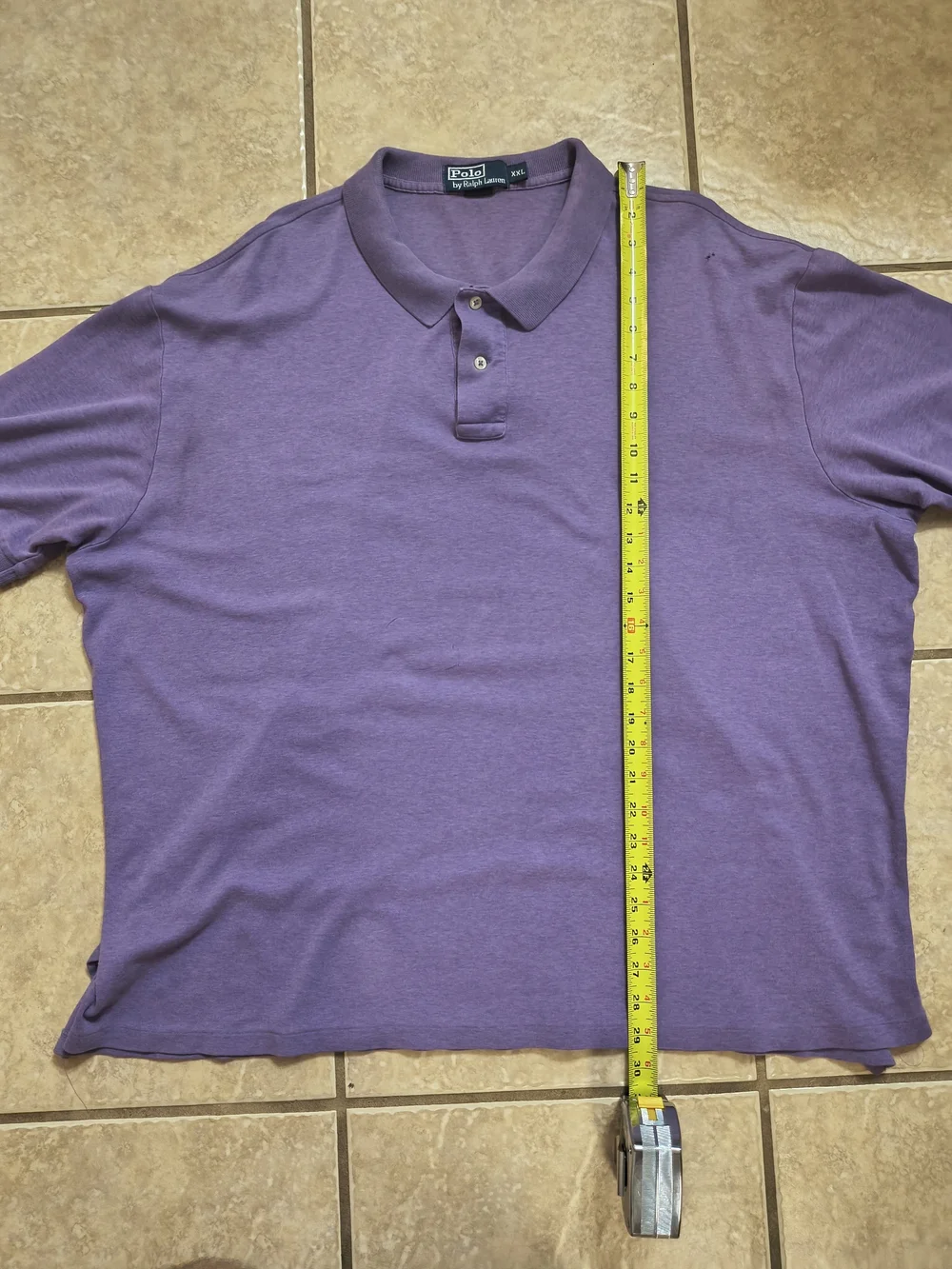 Polo by Ralph Lauren Lavender Short-Sleeve Polo with Yellow Pony